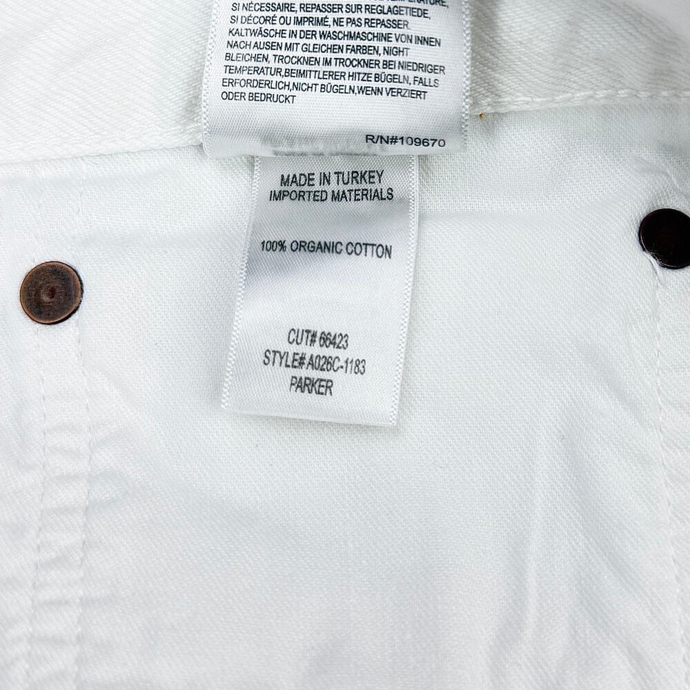 NWT AGOLDE Parker Vintage Cut-Off Short In Dough Size 33 - Picture 7 of 9